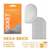 Карманный мастурбатор HEXA-BRICK - Tenga - в Севастополе купить с доставкой