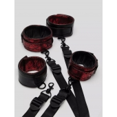 Изысканный набор фиксаций на кровати Reversible Under Mattress Restraint Set - Fifty Shades of Grey - купить с доставкой в Севастополе