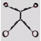 Изысканный набор фиксаций на кровати Reversible Under Mattress Restraint Set - Fifty Shades of Grey - купить с доставкой в Севастополе