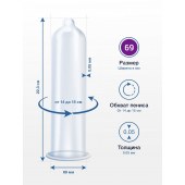 Презервативы MY.SIZE размер 69 - 3 шт. - My.Size - купить с доставкой в Севастополе