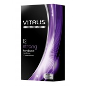 Презервативы с утолщённой стенкой VITALIS PREMIUM strong - 12 шт. - Vitalis - купить с доставкой в Севастополе