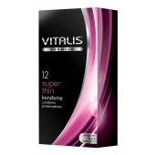 Ультратонкие презервативы VITALIS PREMIUM super thin - 12 шт. - Vitalis - купить с доставкой в Севастополе