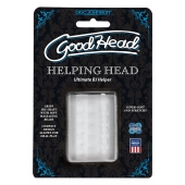 Прозрачный мастурбатор HELPING HEAD - Doc Johnson - в Севастополе купить с доставкой