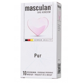 Супертонкие презервативы Masculan Pur - 10 шт. - Masculan - купить с доставкой в Севастополе