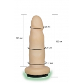 Телесная насадка Harness - 13,3 см. - LOVETOY (А-Полимер) - купить с доставкой в Севастополе