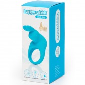 Голубое эрекционное виброкольцо Happy Rabbit Rechargeable Rabbit Cock Ring - Happy Rabbit - в Севастополе купить с доставкой