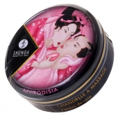 Массажная свеча Rose Petals с ароматом розы - 30 мл. - Shunga - купить с доставкой в Севастополе