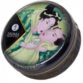 Массажная свеча Exotic Green Tea с ароматом зелёного чая - 30 мл. - Shunga - купить с доставкой в Севастополе