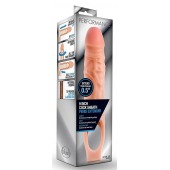 Телесная насадка на пенис 9 Inch Cock Sheath Extender - 22,2 см. - Blush Novelties - в Севастополе купить с доставкой