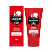 Пролонгирующий лубрикант Numbing CBD from Amsterdam - 50 мл. - Shots Media BV - купить с доставкой в Севастополе