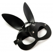 Черная маска  Зайка  с длинными ушками - Crazy Handmade - купить с доставкой в Севастополе