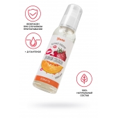 Съедобная гель-смазка Yovee «Двойной соблазн» с Д-пантенолом и вкусом клубники и дыни - 100 мл. - ToyFa - купить с доставкой в Севастополе