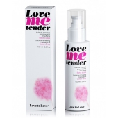 Съедобное согревающее массажное масло Love Me Tender Cotton Candy с ароматом сладкой ваты - 100 мл. - Love to Love - купить с доставкой в Севастополе