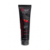 Интимный гель на водной основе Lube Tube Strawberry с клубничным вкусом - 100 мл. - ORGIE - купить с доставкой в Севастополе