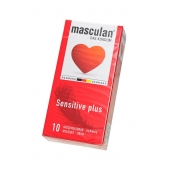 Презервативы Masculan Sensitive plus - 10 шт. - Masculan - купить с доставкой в Севастополе