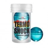 Интимный гель Termo Shock Hot Ball с разогревающе-покалывающим эффектом (2 шарика по 3 гр.) - HotFlowers - купить с доставкой в Севастополе