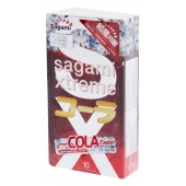 Ароматизированные презервативы Sagami Xtreme COLA - 10 шт. - Sagami - купить с доставкой в Севастополе