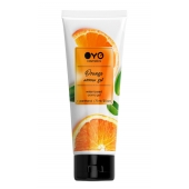 Лубрикант на водной основе OYO Aroma Gel Orange с ароматом апельсина - 75 мл. - OYO - купить с доставкой в Севастополе