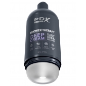 Мастурбатор в бутылке Shower Therapy Deep Cream - Pipedream - в Севастополе купить с доставкой