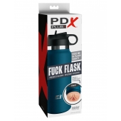 Мастурбатор-вагина в синей колбе F*ck Flask - Pipedream - в Севастополе купить с доставкой