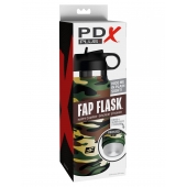 Мастурбатор в камуфляжной колбе Fap Flask - Pipedream - в Севастополе купить с доставкой
