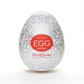 Мастурбатор-яйцо Keith Haring EGG PARTY - Tenga - в Севастополе купить с доставкой