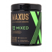 Презервативы MAXUS Mixed - 12 шт. - Maxus - купить с доставкой в Севастополе