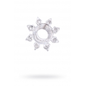 Прозрачное гелевое эрекционное кольцо-звезда - Toyfa Basic - в Севастополе купить с доставкой