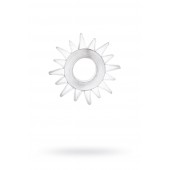 Прозрачное гелевое эрекционное кольцо-солнце - Toyfa Basic - в Севастополе купить с доставкой