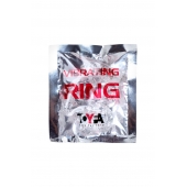 Прозрачное эрекционное кольцо с вибратором  и подхватом - Toyfa Basic - в Севастополе купить с доставкой