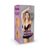 Двусторонний мастурбатор Misha Maver - 22 см. - ФлешНаш - в Севастополе купить с доставкой