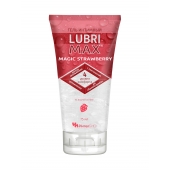 Интимный гель-смазка на водной основе Lubrimax Magic Strawberry - 75 мл. - ИнтелБИО - купить с доставкой в Севастополе