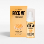 Жидкий вибратор Nuei Rock Me! с ароматом печенья и сливок - 20 мл. - Nuei cosmetics - купить с доставкой в Севастополе