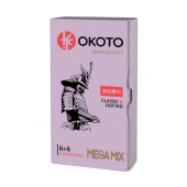 Презервативы OKOTO Mega Mix - 12 шт. - Sitabella - купить с доставкой в Севастополе