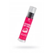 Массажное масло 2-в-1 с разогревающим эффектом и вкусом клубники со сливками - 50 мл. - Secret Play - купить с доставкой в Севастополе