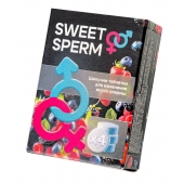 Шипучие таблетки для мужчин Sweet Sperm для изменения вкуса спермы (4 шт. по 0,5 гр.) - Капиталпродукт - купить с доставкой в Севастополе