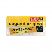 Презервативы увеличенного размера Sagami Original 0.02 XL-size - 12 шт. - Sagami - купить с доставкой в Севастополе