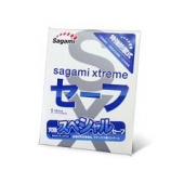 Презерватив Sagami Xtreme Ultrasafe с двойным количеством смазки - 1 шт. - Sagami - купить с доставкой в Севастополе