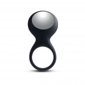 Чёрное перезаряжаемое эрекционное виброкольцо Tyler - Svakom - в Севастополе купить с доставкой