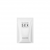 Полоски для орального секса Slow Sex Oral Sex Strips - 7 шт. - Bijoux Indiscrets - купить с доставкой в Севастополе