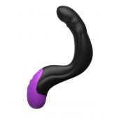 Черно-фиолетовый вибромассажёр простаты Hyper-Pulse P-Spot Massager - Pipedream - в Севастополе купить с доставкой