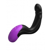 Черно-фиолетовый вибромассажёр простаты Hyper-Pulse P-Spot Massager - Pipedream - в Севастополе купить с доставкой