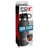 Смуглый мастурбатор-вагина в корпусе-бутылке F*ck Flask - Pipedream - в Севастополе купить с доставкой