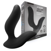 Черный вибромассажер простаты 3,5’’ Curve P-spot Massager - 12 см. - Erokay - в Севастополе купить с доставкой