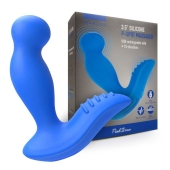 Синий вибромассажер простаты 3,5’’ P-spot Massager - 12,5 см. - Erokay - в Севастополе купить с доставкой