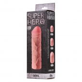 Фаллоудлинитель SUPER HERO Dewil - 17,5 см. - Lola Games - в Севастополе купить с доставкой
