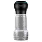 Набор PowerBlow   Feel Pocket Stroker Crystal: мастурбатор и интерактивная насадка - Kiiroo - в Севастополе купить с доставкой