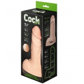 Телесный фаллоудлинитель с мошонкой Cock Next - 19 см. - LOVETOY (А-Полимер) - в Севастополе купить с доставкой