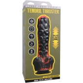 Черно-красная мини-машина на присоске Tendril Thruster - 21,6 см. - Doc Johnson - купить с доставкой в Севастополе