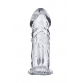 Прозрачная насадка на пенис Uco - 13 см. - A-toys - в Севастополе купить с доставкой